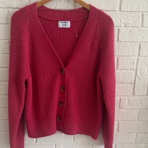 NWOT Old Navy Women's Cardigan Bright Pink